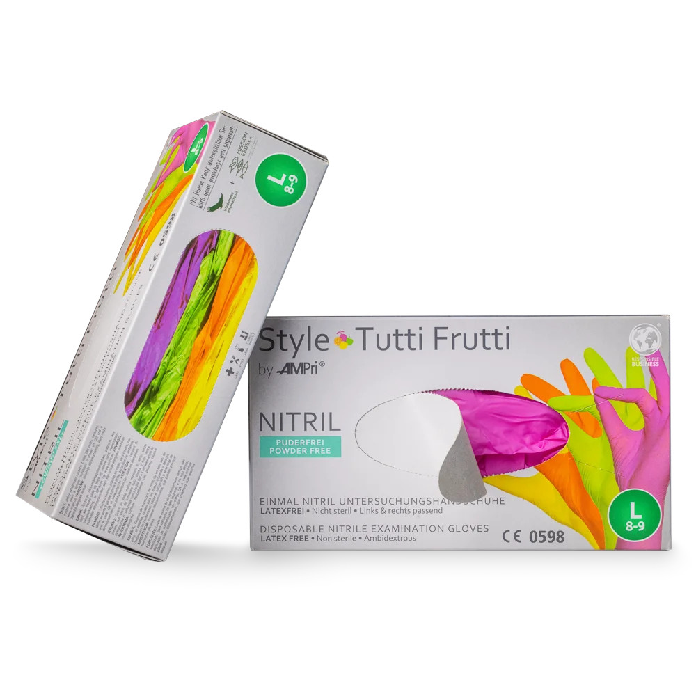 Nitrilhandschuhe Tutti Frutti 100 Stk. - M