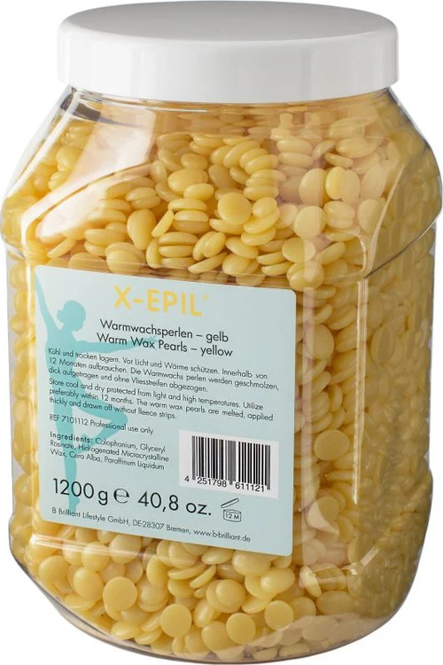 X-Epil Warmwachs Perlen Gelb 1200 g