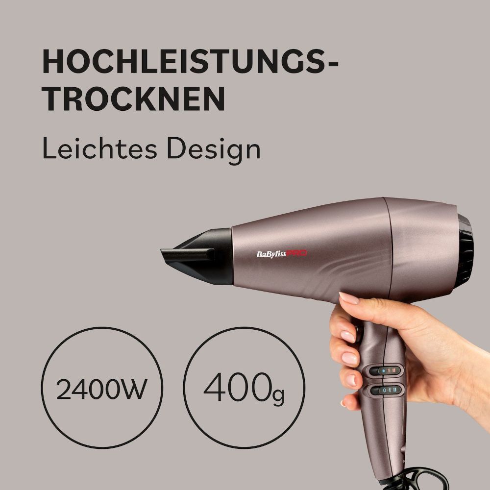 BaByliss Poderoso 2400 W Digital Haartrockner