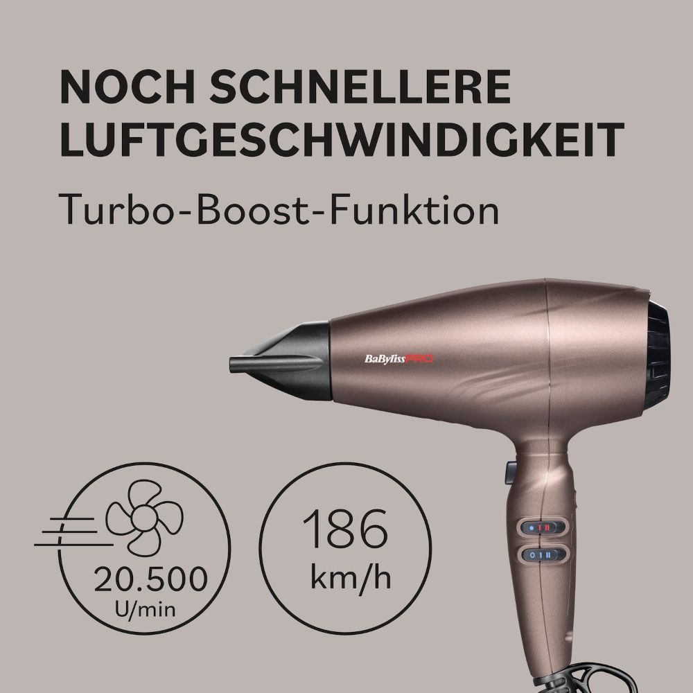 BaByliss Poderoso 2400 W Digital Haartrockner